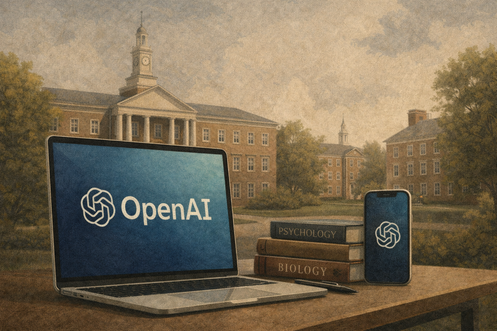 OpenAI locks 1M campus licences, ByteDance’s $50B profit, YouTube pulls 700M podcast TV hours, India invests globally from 145+ cities, and Is Nvidia trading at a discount?