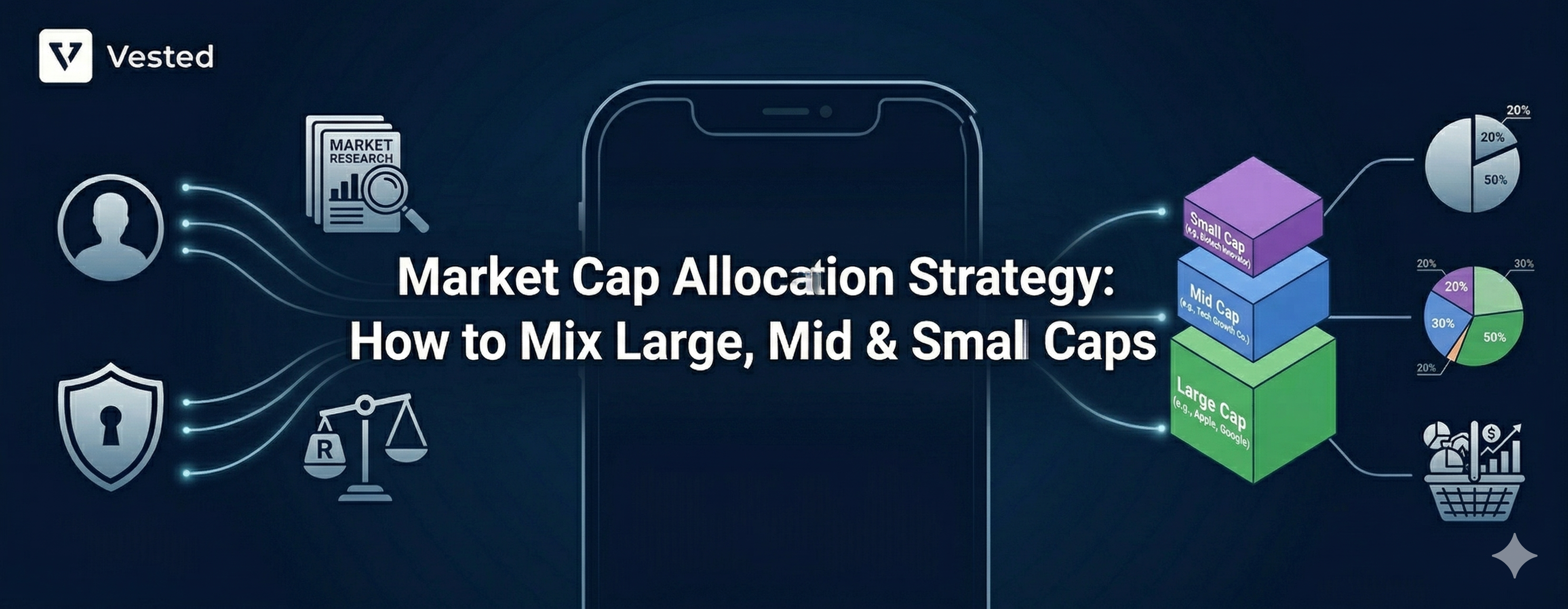 Market Cap Allocation Strategy: How to Mix Large, Mid & Small Caps