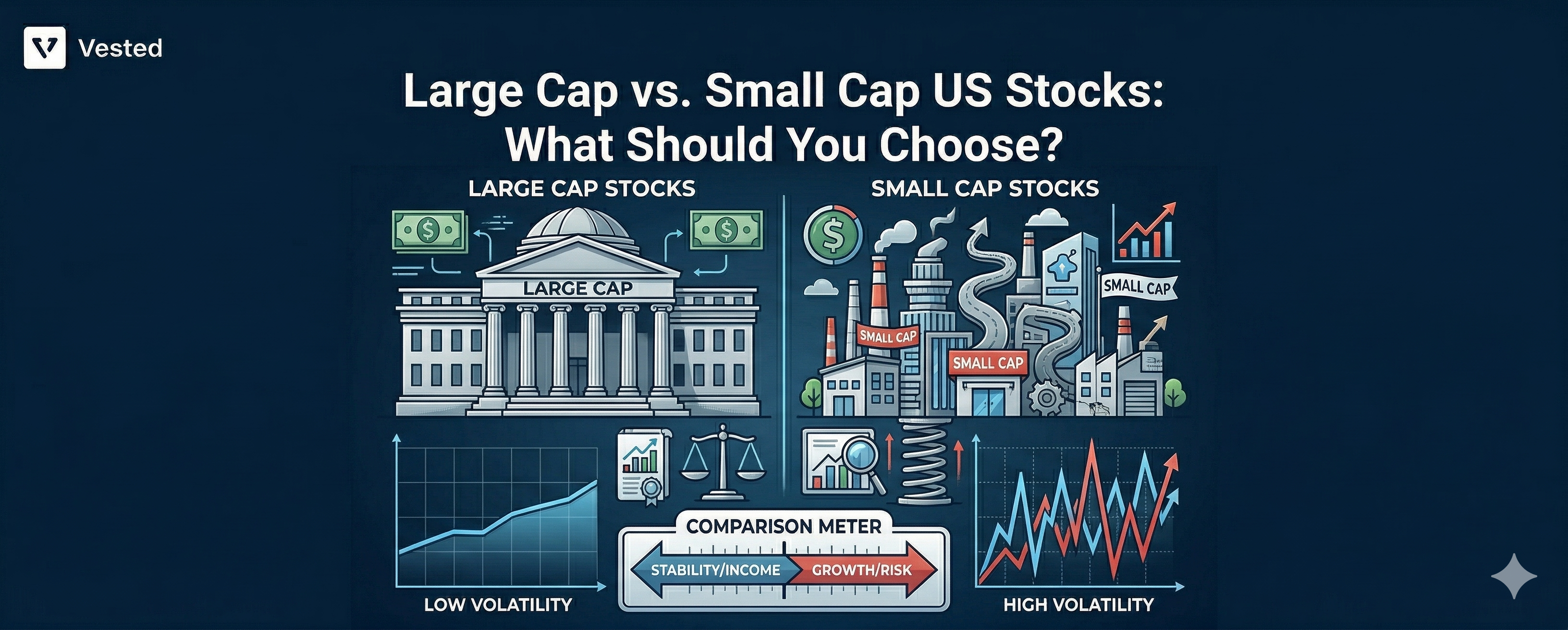Large Cap vs. Small Cap US Stocks: What Should You Choose?