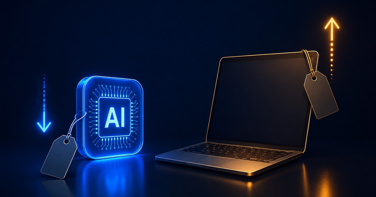 LLMflation: why your laptops got costlier as AI got cheaper?