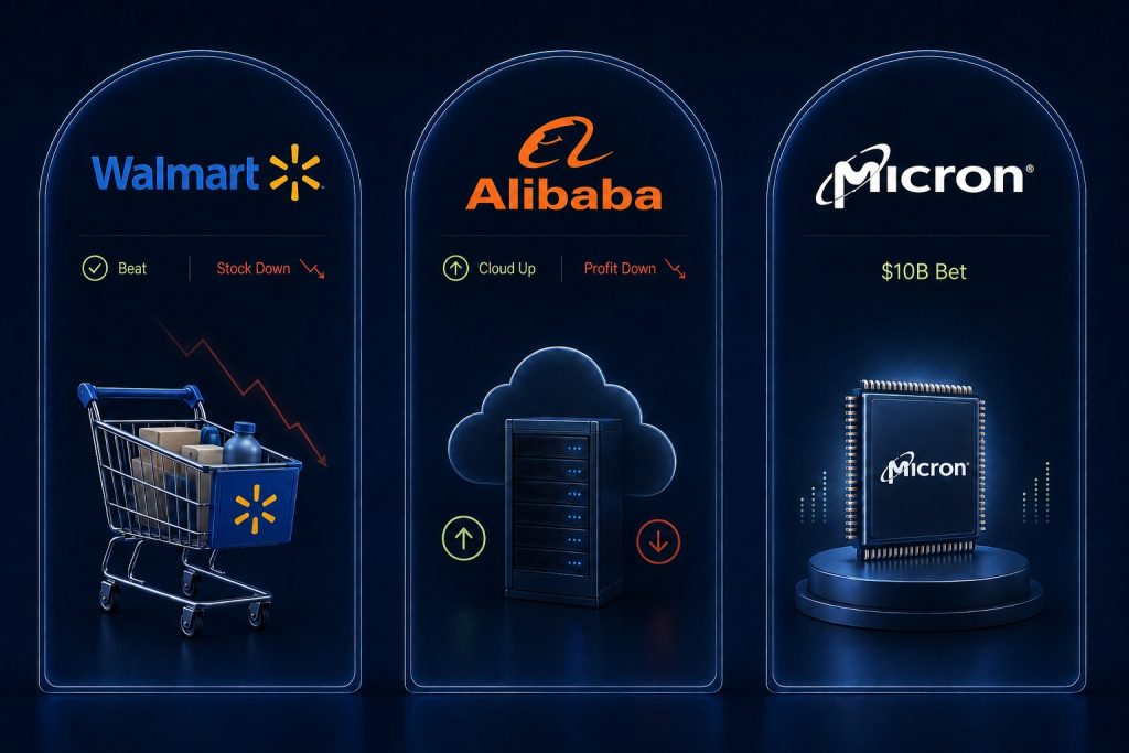 Vested Shorts: Walmart, Alibaba and Micron spent billions this week. Only 1 stock rose. Why?