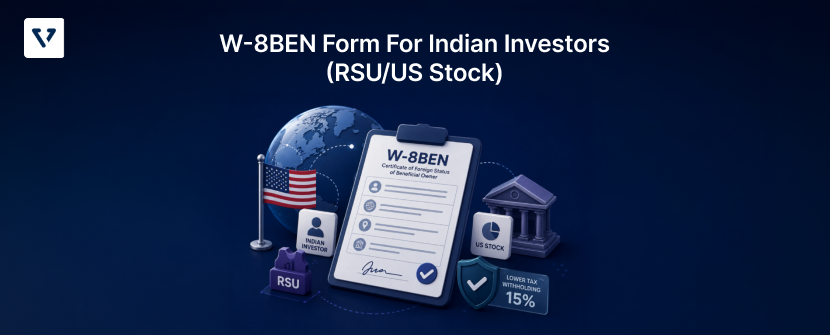 W-8BEN form for Indian investors
