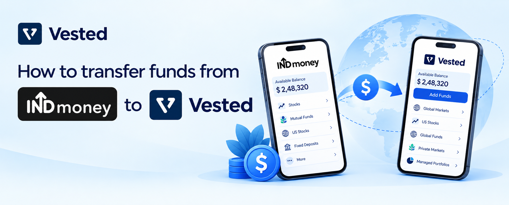 How to Transfer Your US Stocks From INDmoney to Vested